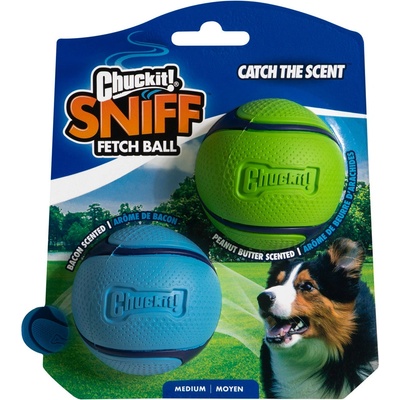 Chuckit Sniff Fetch Ball Duo Pack 6,5 cm