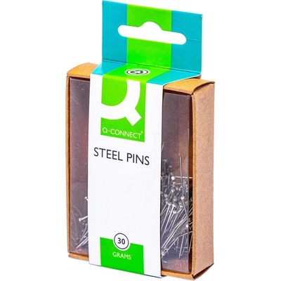 Špendlíky Q-Connect obyčejné, 450 ks – Zboží Dáma