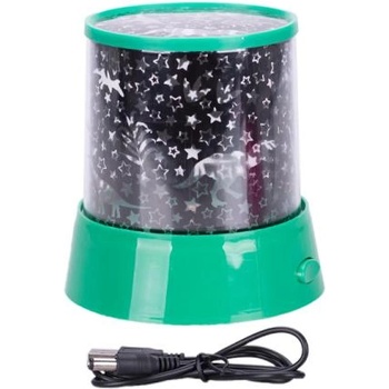 Mikro Лампа/проектор Dinoworld 12см 360° на батерии със светлина, променяща цвета си