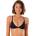 Rip Curl Premium Surf Banded Fixed Tri bikini top - Black (Black)