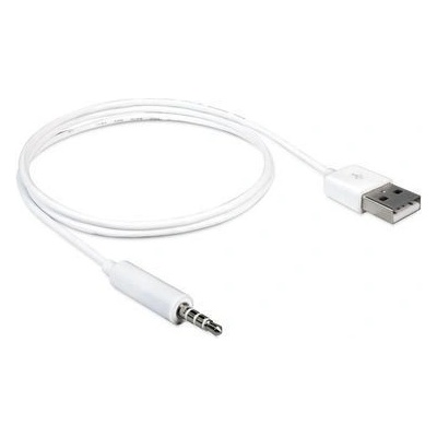 DeLock 83182 USB-A samec gt; Stereo jack 3.5 mm samec 4 pin / IPod Shuffle, 1m