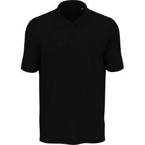 Stedman lux polo st9060 / Мъжка поло риза - черна 4xl (st9060blo4xl)