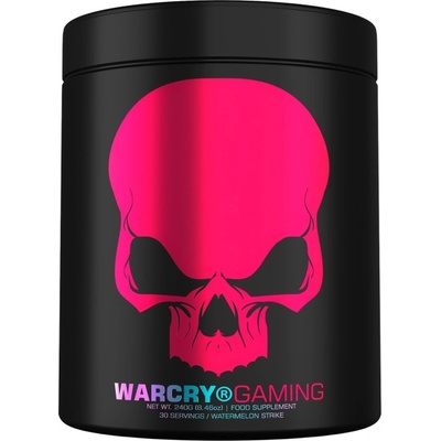 GENIUS NUTRITION Warcry Gaming | with Caffeine, Bacopa & Rhodiola [240 грама] Watermelon Strike