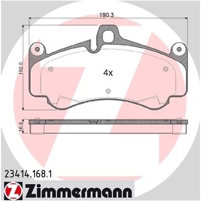OTTO ZIMMERMANN GMBH 23414.168.1