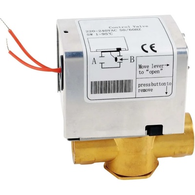 ELV sf3 1" 230v Трипътен зонов мотор вентил (elv60024)