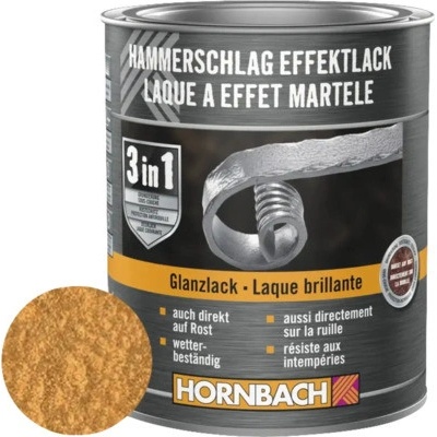 Kladivková farba na kov 3v1 meď lesklá 750ml