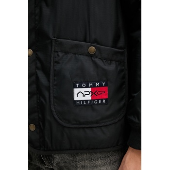 Tommy Hilfiger Яке с две лица Tommy Hilfiger x F1 THE MOVIE в червено преходен модел с уголемена кройка MW0MW41369 (MW0MW41369)