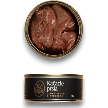Top-farm Kačacie prsia jemne solené a korenené 100 g