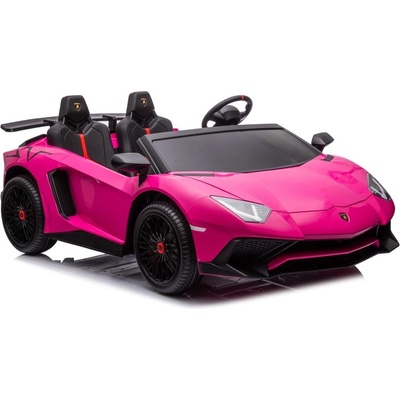 Tomido Dětské elektrické autíčko Lamborghini Aventador SV 400W růžové