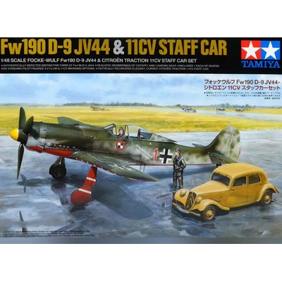 Tamiya 25213 Fw190 D-9 JV44 & 11CV1:48 1:48