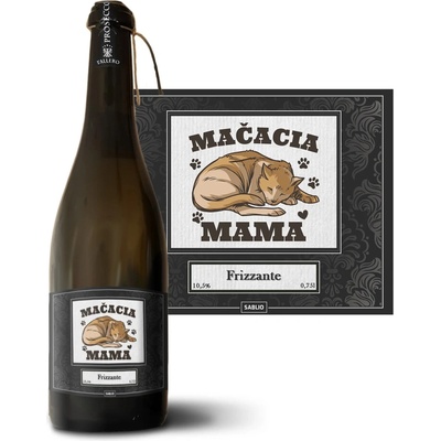 Sablio Mačacia mama Prosecco biele suché šumivé víno 10,5 % 0,75 l (holá fľaša)