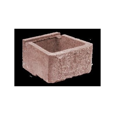 CUP STONE velký RUSTIK Červený