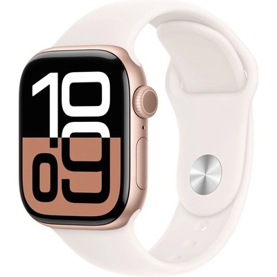 Apple Watch 42 mm svetlo červený športový remienok S/M MXLN3ZM/A