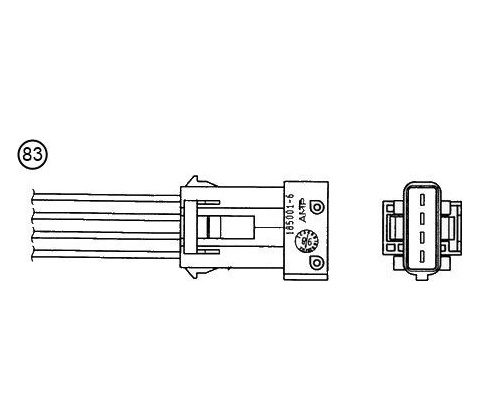 Lambda sonda NGK OZA659-EE8