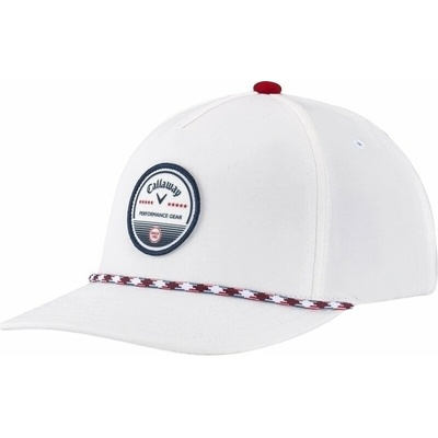 Callaway Bogey Free Mens Cap White/Red/Navy