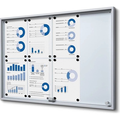 Jansen Display interiérová vitrína 8 x A4 – Hledejceny.cz