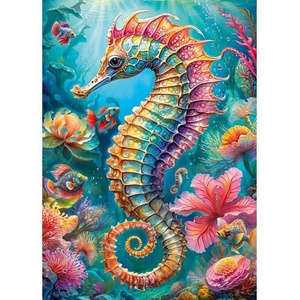 Cherry Pazzi - Puzzle Seahorse - 1 000 piese