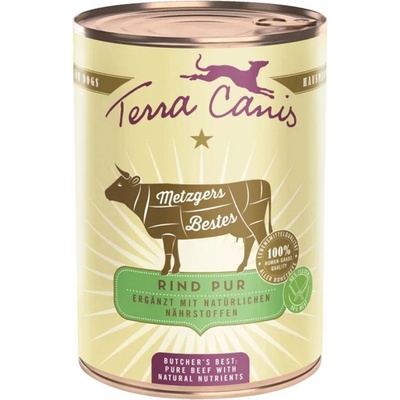 Terra Canis čisté hovězí 6 x 400 g