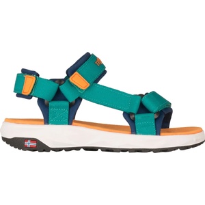 Trollkids Детски сандали Trollkids Kid's Lysefjord Sandal - Sea Green / Madeira Blue / Sahara Sunset - размер 28 (EU) (702-3176-0413)