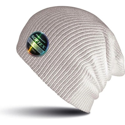 Result Headwear zimní čepice Softex beanie bílá