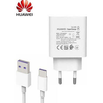 Image 1 of Huawei Зарядно SuperCharger Huawei CP84 40W с кабел 5A HW-100400E01
