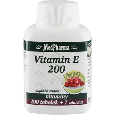 MedPharma Vitamín E 200 mg Forte 107 kapsúl