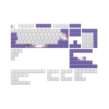 Dark Project Violet Horizons PBT ANSI & ISO Комплект капачки за механични клавиатури (DPKS177_DPUP1_ISO&ANSI)