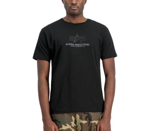 Alpha Industries Basic T Rubber Black/Grey
