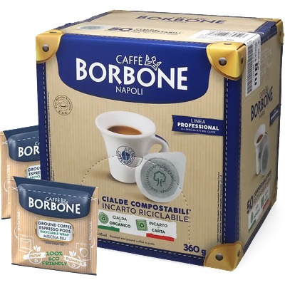 Caffè Borbone | Blu Рециклируема опаковка - 50 филтър дози E. S. E