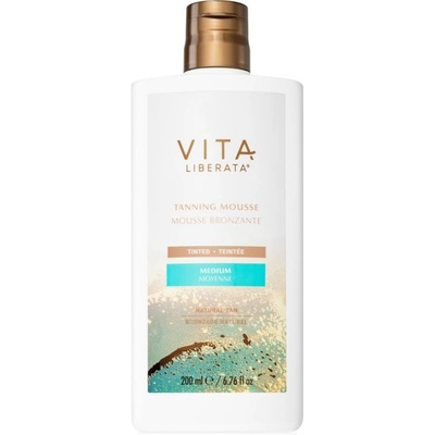 Vita Liberata Tanning Mousse Tinted tónovací pěna na obličej odstín Medium 200 ml