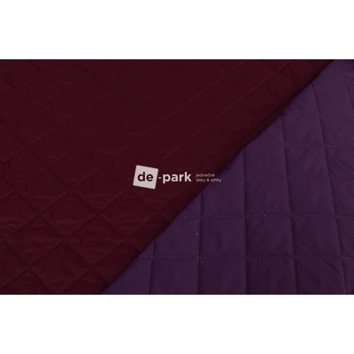 de-park Oboustranný prošev - vínová - temně ostružinová