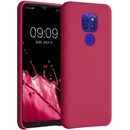Pouzdro Kwmobile Motorola Moto G9 Play / Moto E7 Plus růžové