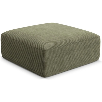 Cosmopolitan Design Зелена табуретка от рипсено кадифе Campi - Cosmopolitan Design (COS_POUF_266_F1_CAMPI4)