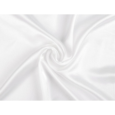 Prima-obchod Satén jemný krešovaný metráž, barva 1 (23) Off White