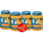 Nestle Пюре Nestle Gerber - Пролетна супа с пуешко и копър, 3+1 подарък x 190 g (12500842) - baby