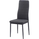 Kondela Coleta Nova látková tmavě šedá / černá