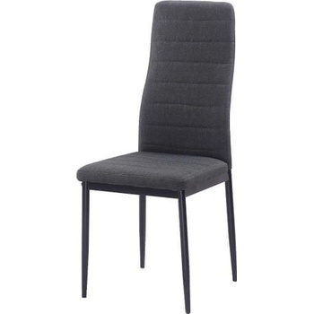 Kondela Coleta Nova látková tmavě šedá / černá