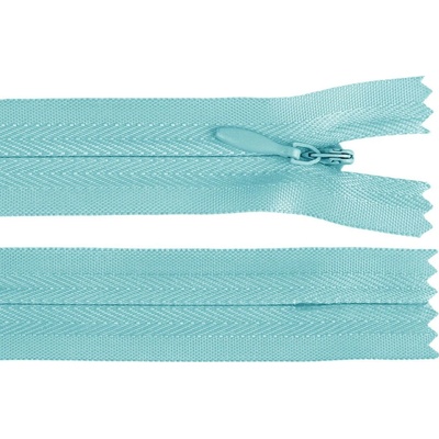 Spirálový zip skrytý No 3 délka 40 cm Varianta: 203 modrá andělská, Balení: 1 ks