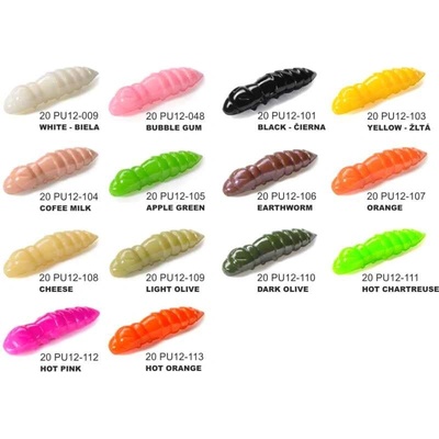 FishUp Pupa 3cm Orange 10ks