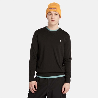 Timberland Блуза Timberland Johns River Cotton Crewneck Sweater - Black