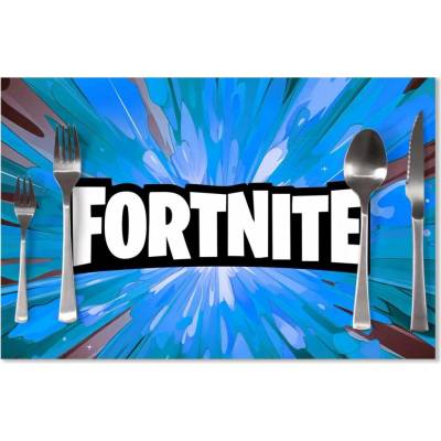 Sablio Prostírání FORTNITE modrá 40x30cm