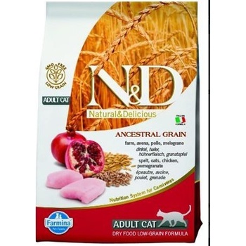 Farmina N&D cat LG adult Chicken spelt oats&pomegranate 1,5 kg