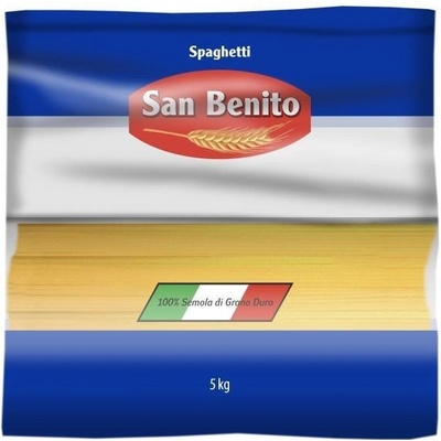 San Benito semolinové špagety 5 kg