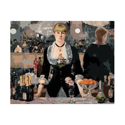Zuty Malování podle čísel BAR VE FOLIES BERGÈRE ÉDOUARD MANET