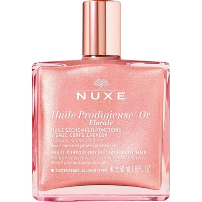Nuxe Huile Prodigieuse Флорално сухо масло със златисти частици, 50 ml