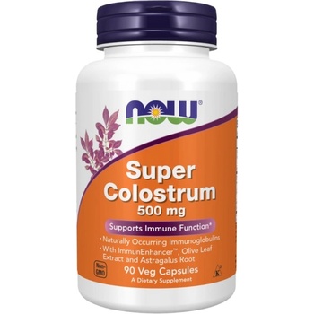 Image 1 of NOW Super Colostrum - 500 mg [90 капсули]
