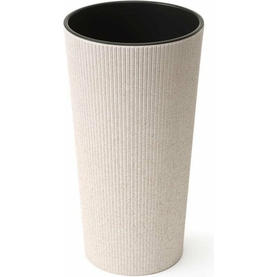 LAMELA, kvetináč LILIA ECO JUMPER prúžok 30 x 57 cm, biely