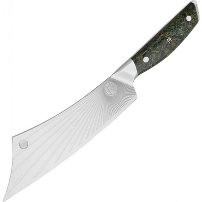 Dellinger Kuchársky nôž BBQ Max Sandvik Green Northern Sun 21 cm