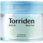 Torriden Dive-in Low Molecule Hyaluronic Acid Multi Pad - Хидратиращи тампони за лице с хиалуронова киселина 145мл/80бр
