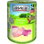 MAC's Mac’s Dog Adult, консерва за пораснали кучета, БЕЗ ЗЪРНО, с пиле и агне (мин. 70% месо), 800 гр - Германия - 901VE